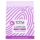 TOTM Organic Cotton Pads Super Flow