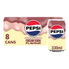 Pepsi Cream Soda Soft Drink Cans