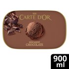 Carte D'Or Indulgent Chocolate Ice Cream Tub 900ml