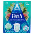 Astonish Fizz N Fresh Toilet Tablets Euclayptus 8 Pack