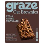 Graze Pecan & Milk Chocolate Brownie