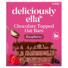 Deliciously Ella Raisin Choc Topped Oat Bars