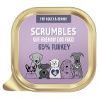 Scrumbles Grain Free Adult Wet Dog Food Turkey