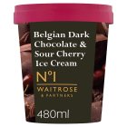 No.1 Belgian Dark Chocolate & Sour Cherry Ice Cream