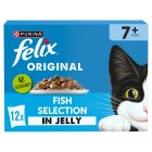 FELIX Original Senior 7+ Mixed Selection in Jelly Wet Cat Food