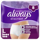 Always Discreet 7 Drop Pant L