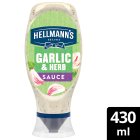 Hellmann's Garlic & Herbs Creamy sauce 430 ML