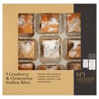 No.1 Cranberry & Clementine Stollen Bites 9s