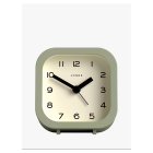 Jones Clocks Bob Analogue Alarm Clock, Grey