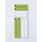 John Lewis Food Bag Seal Clips, Pack Of 8, White/Green
