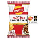 Walkers English Bangers & Mash Crisps 150g