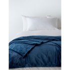 Recycled Polyester Fleece Navy 150x200cm