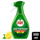 Fairy Skip the Soak Power Spray Hand Dishwashing Lemon