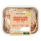 Waitrose Cheddar & Bacon Chicken Breasts