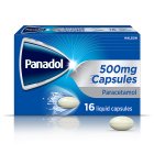 Panadol Paracetamol 500mg Liquid Capsules