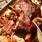 No.1 Slow Cooked British Bone-In Lamb Shoulder with a Cranberry & Shallot Jus