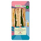 Waitrose Ham, Cheese & Piccalilli Sandwich