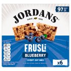 Jordans Frusli Red Berry Cereal Bars 6 x 25g