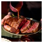 No. 1 Wagyu Beef Chateaubriand with a Merlot & Shallot Jus