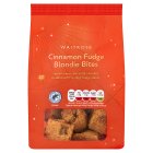 Waitrose Xmas Cinnamon Fudge Blondie Bites