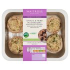 Waitrose Garlic & Herb Mushrooms