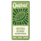 Ombar Matcha Blonde Chocolate Bar