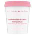 Ottolenghi Strawberries & Cream with Sumac Ice cCeam