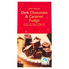 Waitrose Dark Chocolate & Caramel Fudge