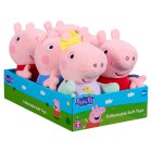 Peppa Pig Plush Collectables, Peppa, George or Evie Soft Toy