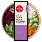 Taiko Duck Poke with Korean Style Mayo