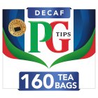 PG Tips Decaf Black Tea x70 Decaffeinated Tea Bags