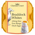 Clarence Court Traditional Leghorn Whites Free Range Eggs 6 Pack