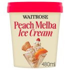 Waitrose Peach Melba Dairy Ice Cream