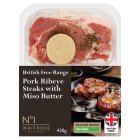 No.1 Free Range Pork Ribeye Steaks & Miso Butter