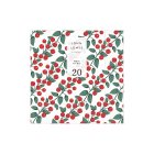 JL Red Berry Napkins 33cm 20 pack