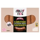 The Jolly Hog 6 British Marmite Sausages