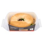 No.1 The Hot Smoked Salmon Bagel