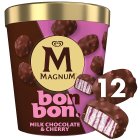 Magnum Bonbon Cherry & Milk Chocolate Ice Cream Frozen Snack