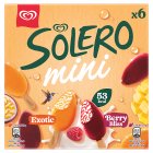 Solero Mini Exotic & Berry Bliss Ice Cream Sticks 6 x 50 ml