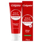 Max White Clinical Purifying Power Teeth Whitening Toothpaste 75ml
