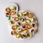 Vegetarian Roulade Wrap Selection, 24 pieces