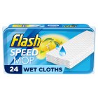 Flash Speedmop Lemon Anti-Bac Wet Cloths Refill Pads