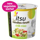 itsu BIG chilli miso instant noodles & broth pot