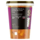 No.1 Chipotle Chicken, Chorizo & Corn Soup