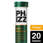 Phizz Daily 3-in-1 Orange Hydration, Electrolytes & Vitamins Effervescent Tablets x20