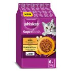 Whiskas 1+ Cat Pouches Superfoods With Poultry In Jelly