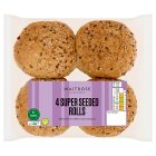 WR Superseed White Rolls 4s