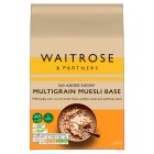 Waitrose Multigrain Muesli Base750g