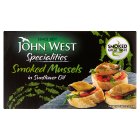 John West Wood Smoked Mussels in Sunflower Oil