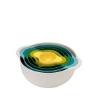 Joseph Joseph Duo 6pc Food Preparation Bowl Set, Opal
